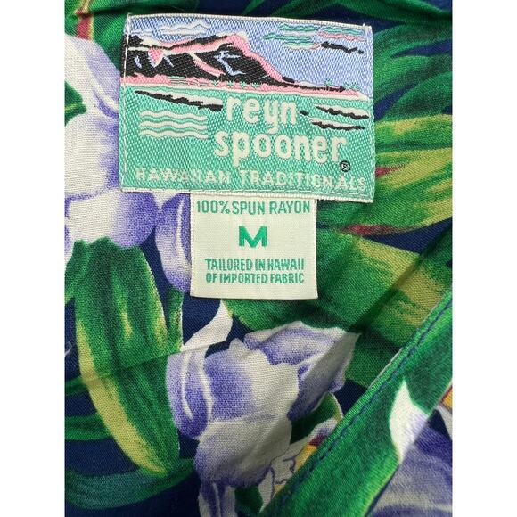 NWT VINTAGE REYN SPOONER | M | Short Mini Dress Hawaiian Aloha Women - Picture 6 of 6